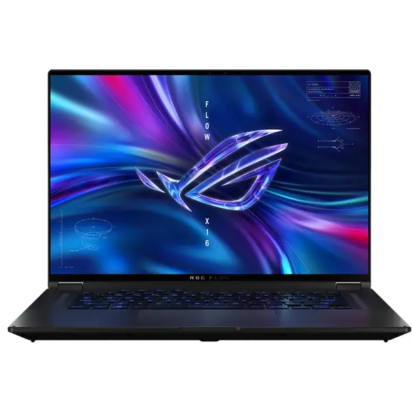 ASUS ROG Flow X16 13th Gen Intel® Core™ i9-13900H Processor 14 Cores NVIDIA® GeForce RTX™ 4070 GPU 321 AI TOPs 16 ASUS ROG Flow X16 13th Gen Intel® Core™ i9-13900H Processor 14 Cores NVIDIA® GeForce RTX™ 4070 GPU 321 AI TOPs 16
